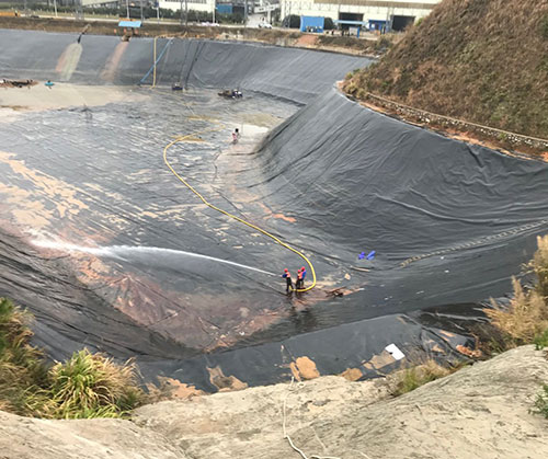 高县废水池清理