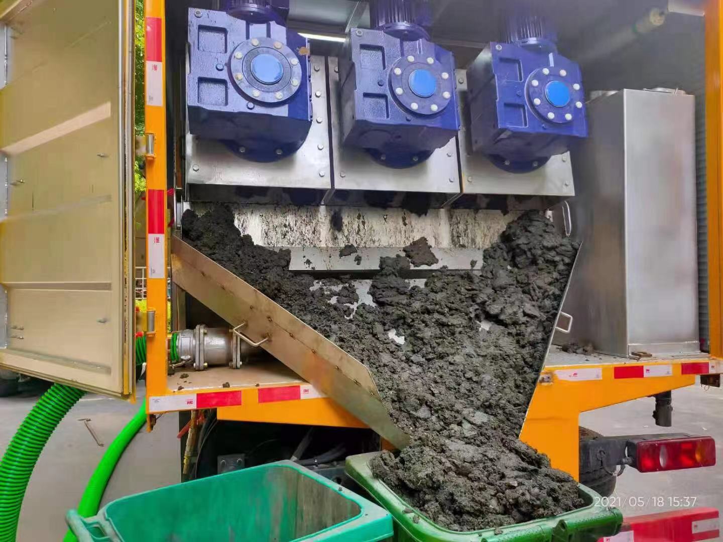 高县化粪池清掏城市维护站-泥浆净化干湿分离处理